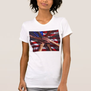 USA gegen Rassismus und mehr Toleranz T-Shirt