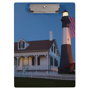 USA, Georgia, Tybee Island, Flagge Hissen Klemmbrett