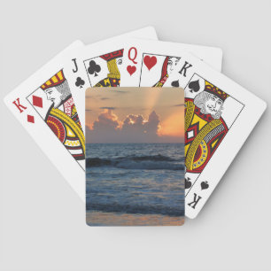 USA, Georgia, Tybee Island, Tybee Island Strand Spielkarten