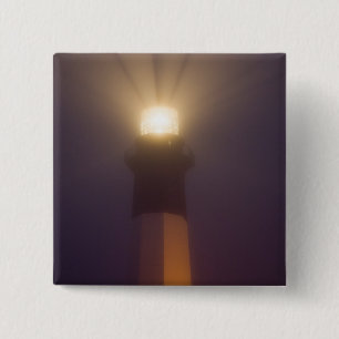  USA; Georgien; Savannah.  Tybee Island Leuchtturm Button