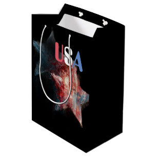 USA-Geschenktasche Mittlere Geschenktüte