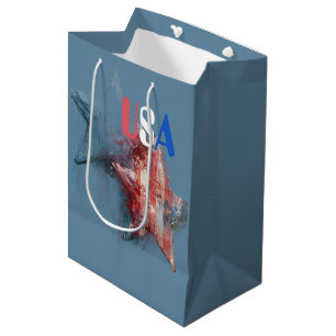 USA-Geschenktasche Mittlere Geschenktüte