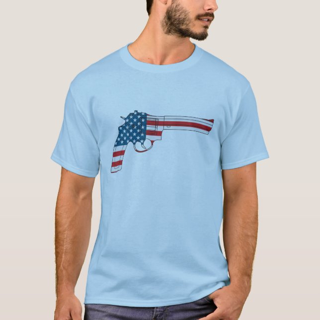 USA-Gewehr T-Shirt (Vorderseite)