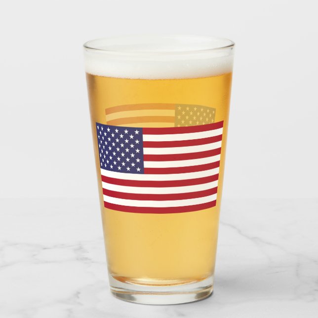 USA GLAS (Vorne (Gefüllt))