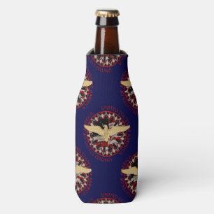 USA Gold Adler, Flaggenblau-Rot-Flasche Cooler Coo Flaschenkühler