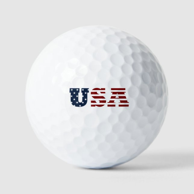 USA Golf Ball (Vorderseite)