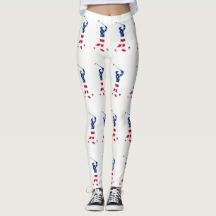 USA-Golf Flaggegolfspieler Leggings