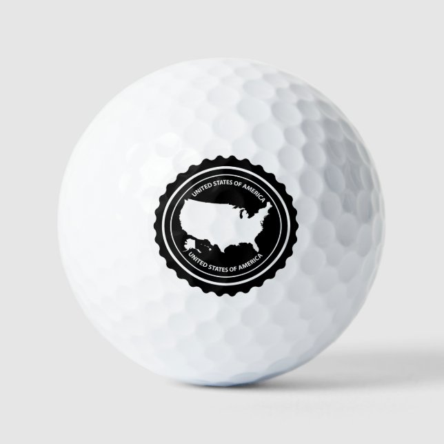 USA GOLFBALL (Vorderseite)