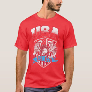 USA Gründung von 6 Shirt American Graphic T-Shirts