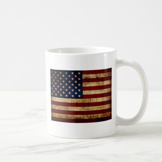 USA / Grunge Kaffeetasse (Rechts)