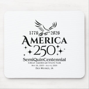 USA - Halbjahrhundert des 250. Jahrestags Amerika Mousepad
