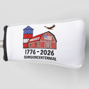 USA Halbjahrhundertealter 250 Jahre 1776-2026 Golf Headcover