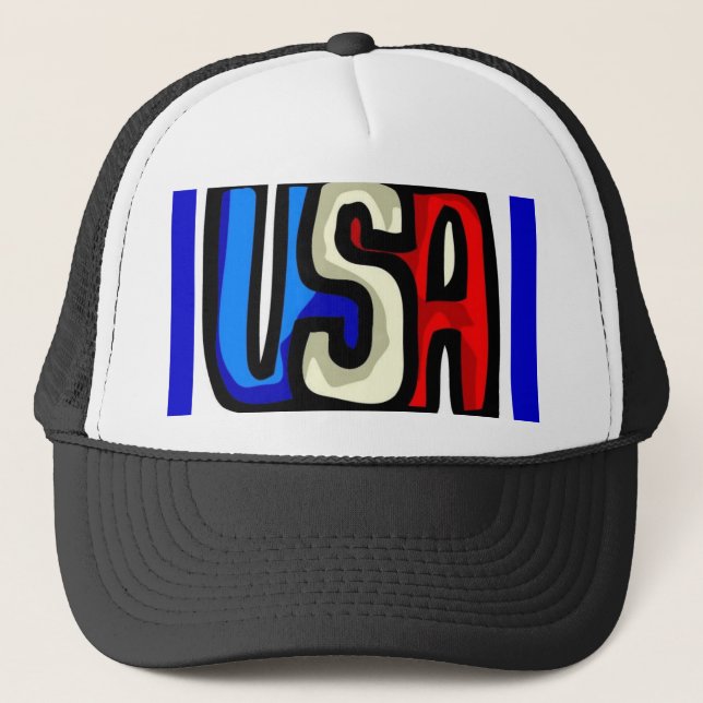 USA Hat Truckerkappe (Vorderseite)