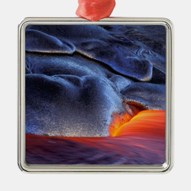 USA, Hawaii, Big Island, Kilauea, Volcanoes NP, Silbernes Ornament (Vorne)