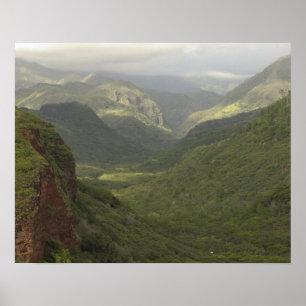 USA, Hawaii, Kauai, Blick über den Canyon. (RF) Poster