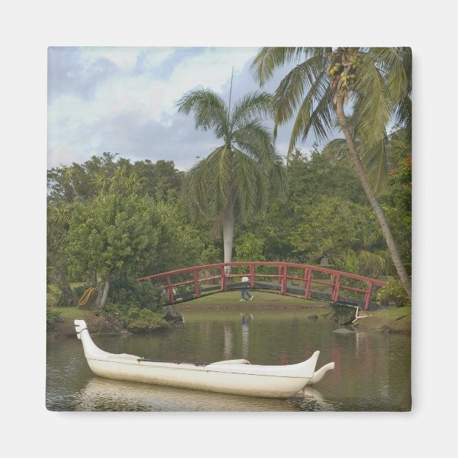 USA, Hawaii, Kauai, Smith Familie Luau Garden Magnet (Vorne)
