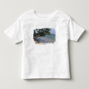 USA, Hawaii, Kauai, Strand Szene. RF) Kleinkind T-shirt