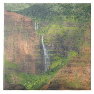 USA, Hawaii, Kauai, Waimea, Waimea Canyon Fliese