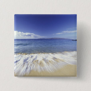 USA, Hawaii, Maui, Brandung bei Makena Button