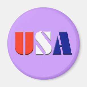 USA - (hellpurpurn) Magnet