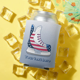 USA-Hockey-Schlittschuhe Dosenkühler