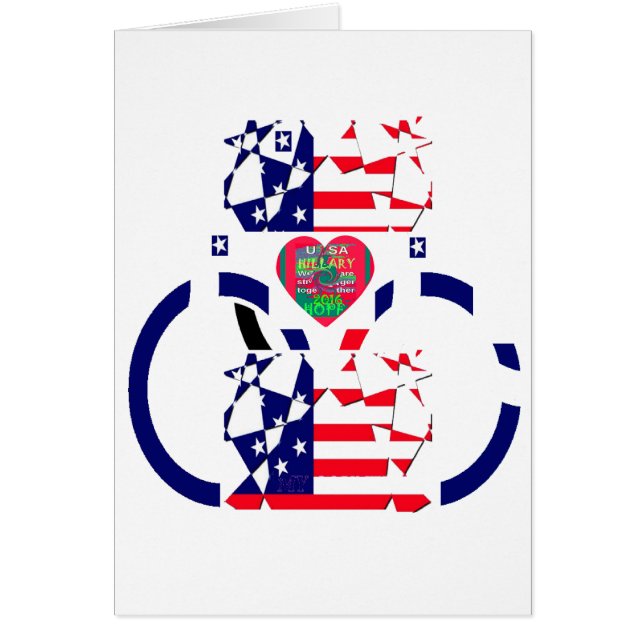 USA Hope Beautiful Phantastisch National Flag Desi (Vorne)