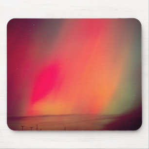 USA, Idaho. Aurora borealis, Nordlicht bei Mousepad