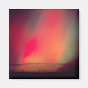 USA, Idaho Aurora borealis, Nordlichter an Magnet