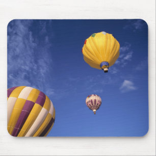 USA, Idaho, Teton Valley. Heißluftballons Mousepad