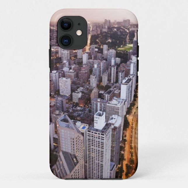USA, Illinois, Chicago, Luftaufnahme von See Case-Mate iPhone Hülle (Rückseite)
