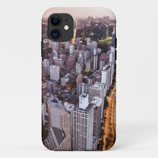 USA, Illinois, Chicago, Luftaufnahme von See Case-Mate iPhone Hülle (Rückseite)