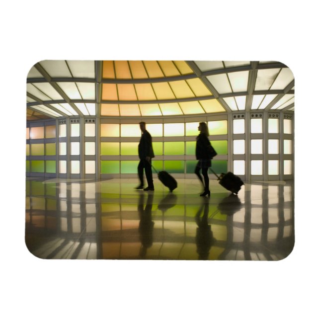 USA, Illinois, Chicago: O'Hare International Magnet (Horizontal)