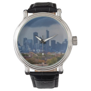 USA, Illinois, Chicago, Stadtbild Armbanduhr