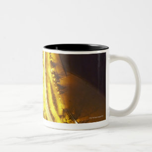 USA, Illinois, Luftaufnahme von Chicago an der Zweifarbige Tasse