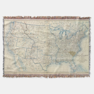 USA im Dezember 1860 Decke