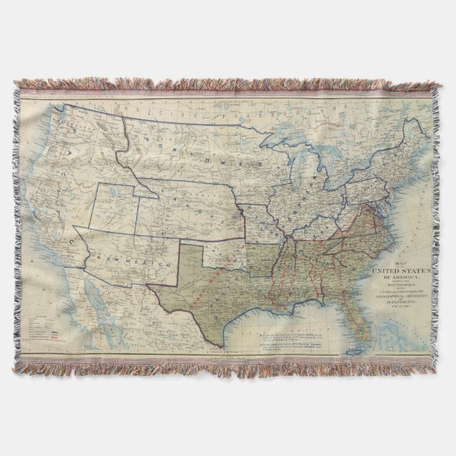 USA im Juni 1864 Decke (Vorderseite)
