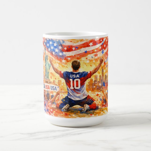 USA in the World Cup 2026 Kaffeetasse (Mittel)