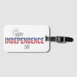 USA Independence Day - Gepäckmarke Gepäckanhänger