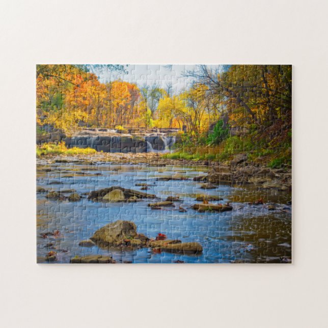 USA, Indiana. Cataract Falls Staat Recreation (Horizontal)