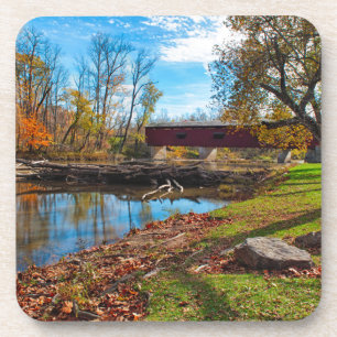 USA, Indiana, Cataract Falls Staat Recreation Untersetzer