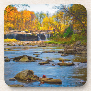 USA, Indiana. Cataract Falls State Recreation Getränkeuntersetzer