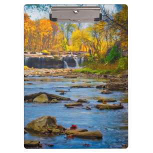 USA, Indiana. Cataract Falls State Recreation Klemmbrett