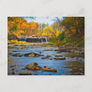 USA, Indiana. Cataract Falls State Recreation Postkarte