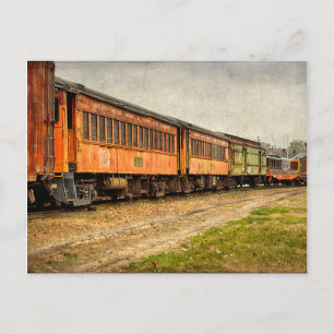 USA, Indiana. Das North Mudson Eisenbahnmuseum Postkarte