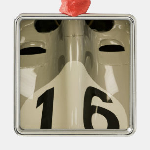 USA, Indiana, Indianapolis: Indianapolis-Motor 4 Ornament Aus Metall