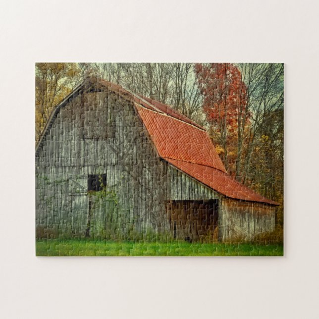 USA, Indiana. ländliche Landschaft, weinberankte (Horizontal)