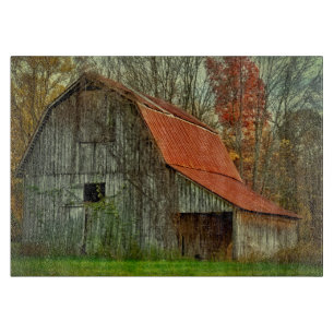 USA, Indiana. ländliche Landschaft, Weinreben-bede Schneidebrett