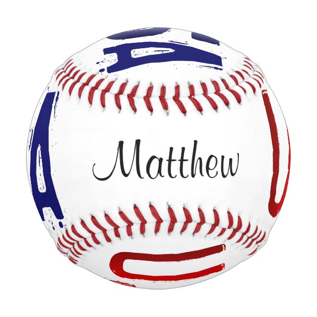 USA Individuelle Name Baseball (Vorderseite)