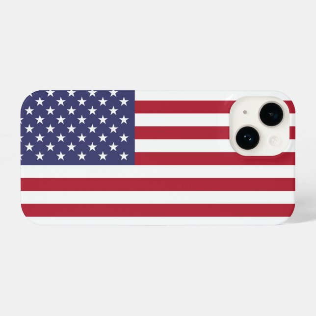 USA iPhone 14 HÜLLE (Rückseite (Horizontal))