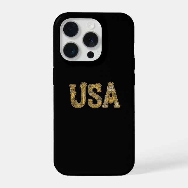USA iPhone 15 PRO HÜLLE (Rückseite)